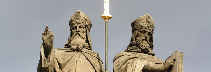 Svatý Cyril a Metoděj, sousoší v Třebíči