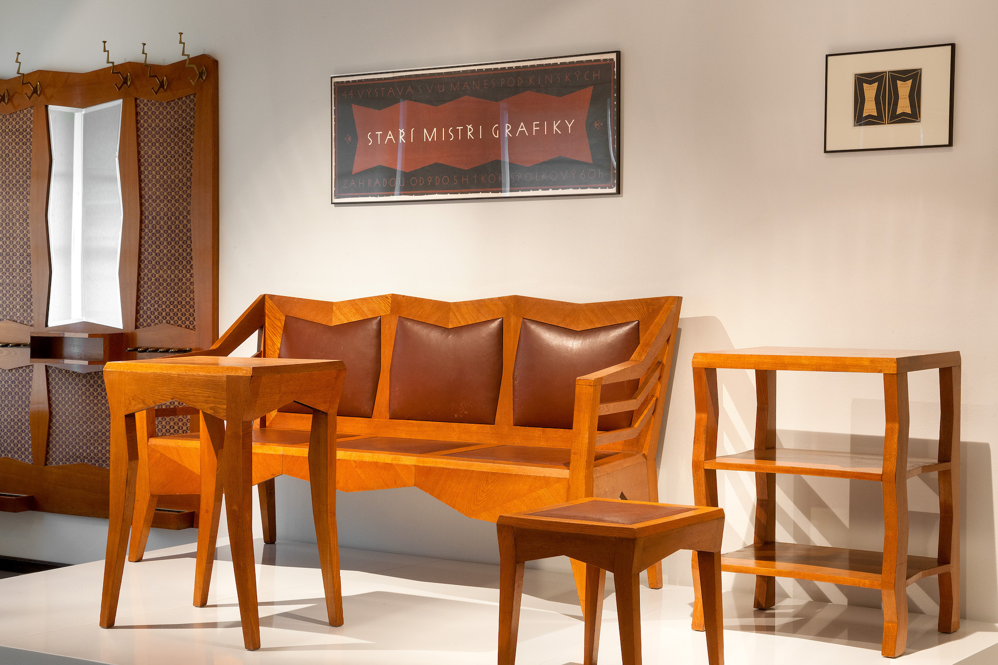 Part of the Cubist exhibition at the House at the Black Madonna