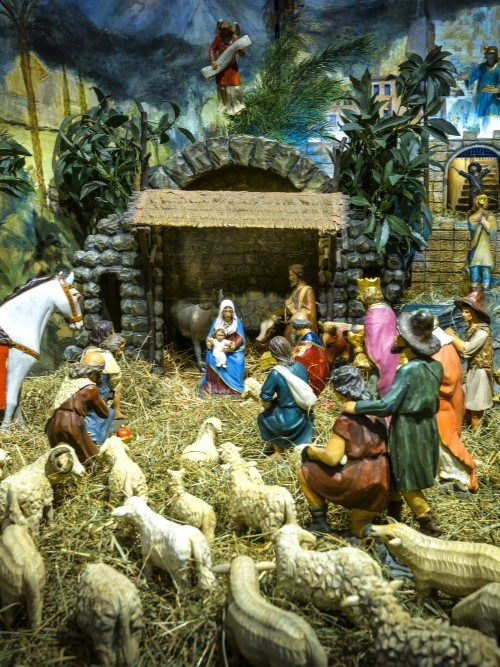 Betlém v chrámu Matky Boží před Týnem | Zdroj: www.krestanskevanoce.cz