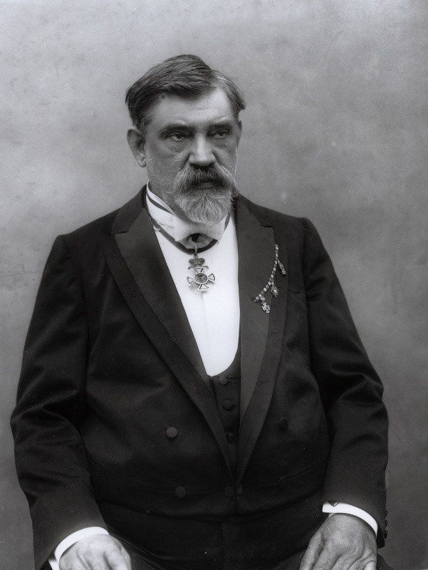 František Křižík in a photograph by Jindřich Eckert