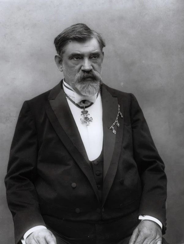 František Křižík in a photograph by Jindřich Eckert