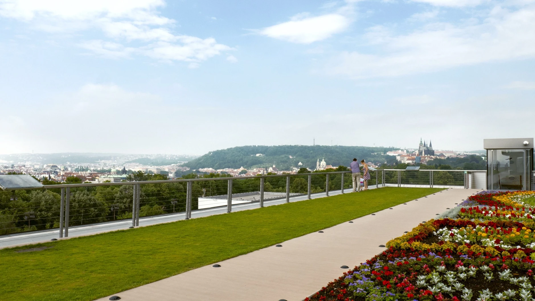 Výhled z Národního zemědělského muzea | foto: Prague City Tourism