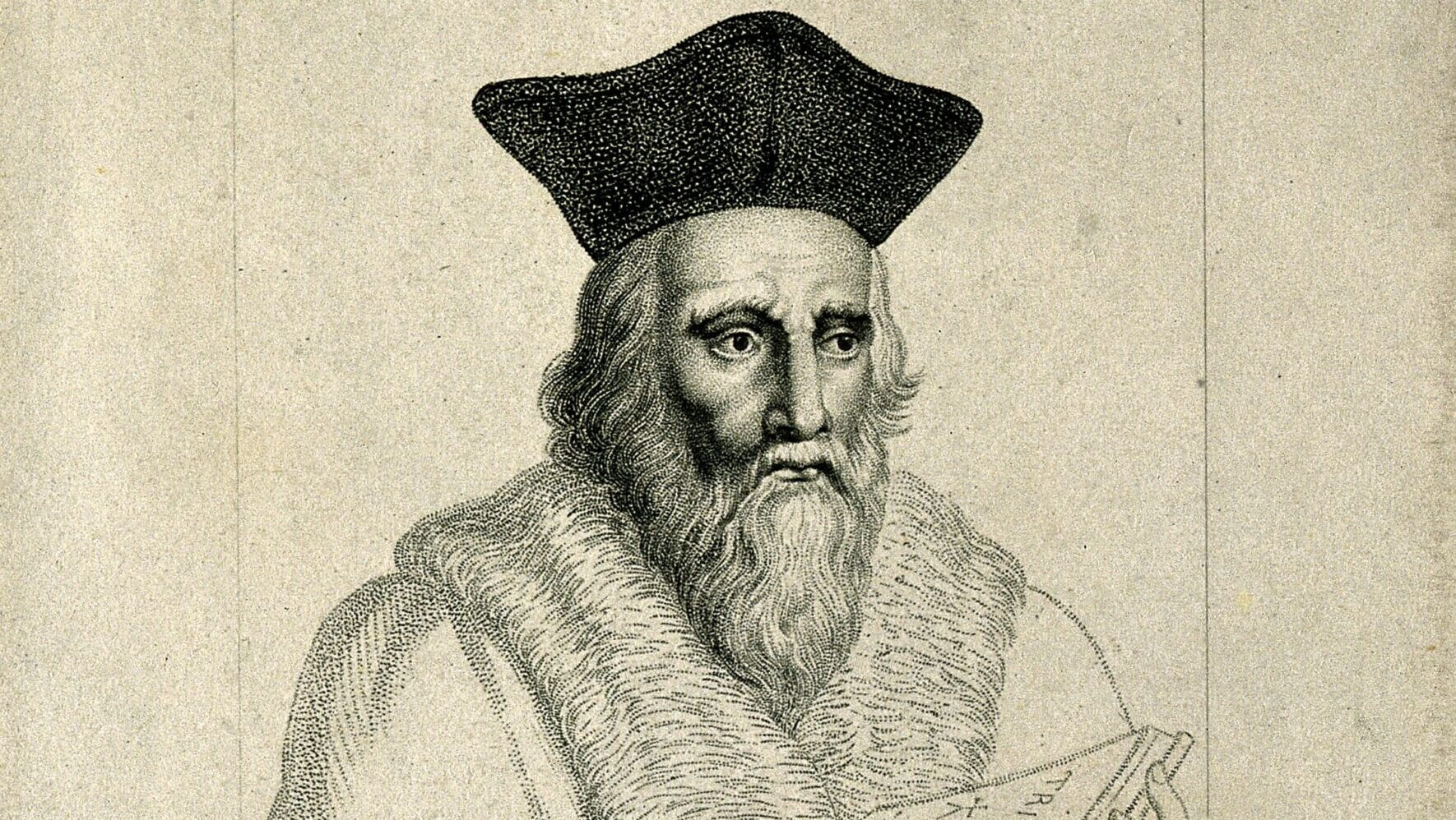 Edward Kelley. Stipple engraving by R. Cooper