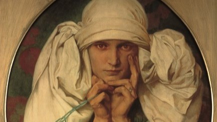 Portrét Muchovy dcery Jaroslavy (cca 1927–1935) | Zdroj: www.muchafoundation.org