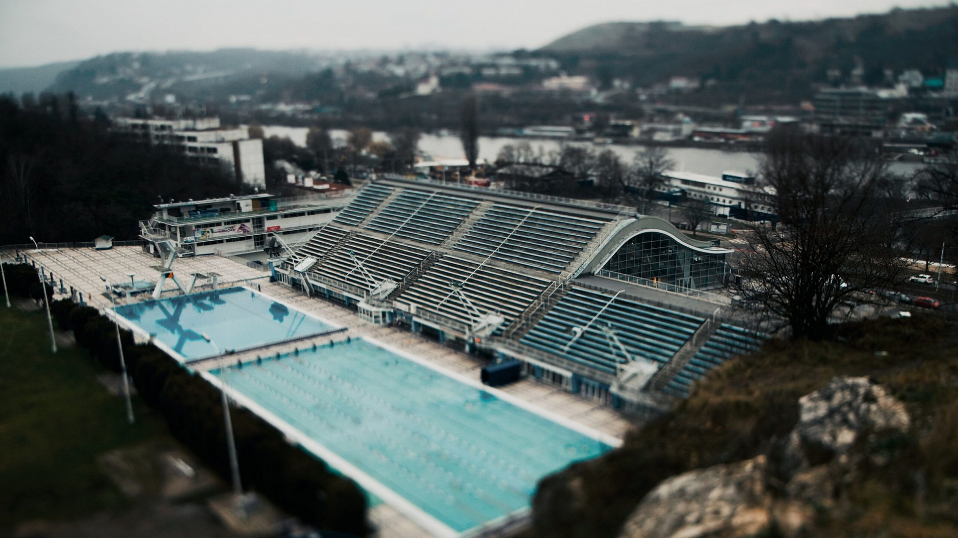 Schwimmstadion in Prag-Podolí |
Quelle: BigBoss