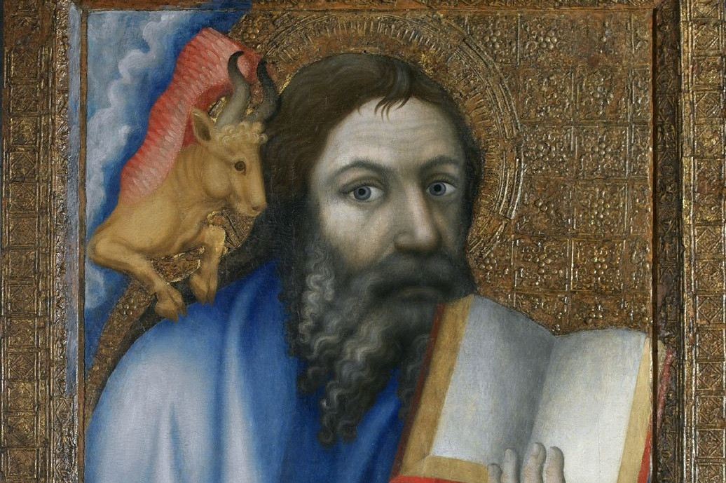 Úvodní fotografie | Malba mistra Theodorika, Sv. Lukáš Evangelista, Národní galerie v Praze | Zdroj: www.wikipedia.com