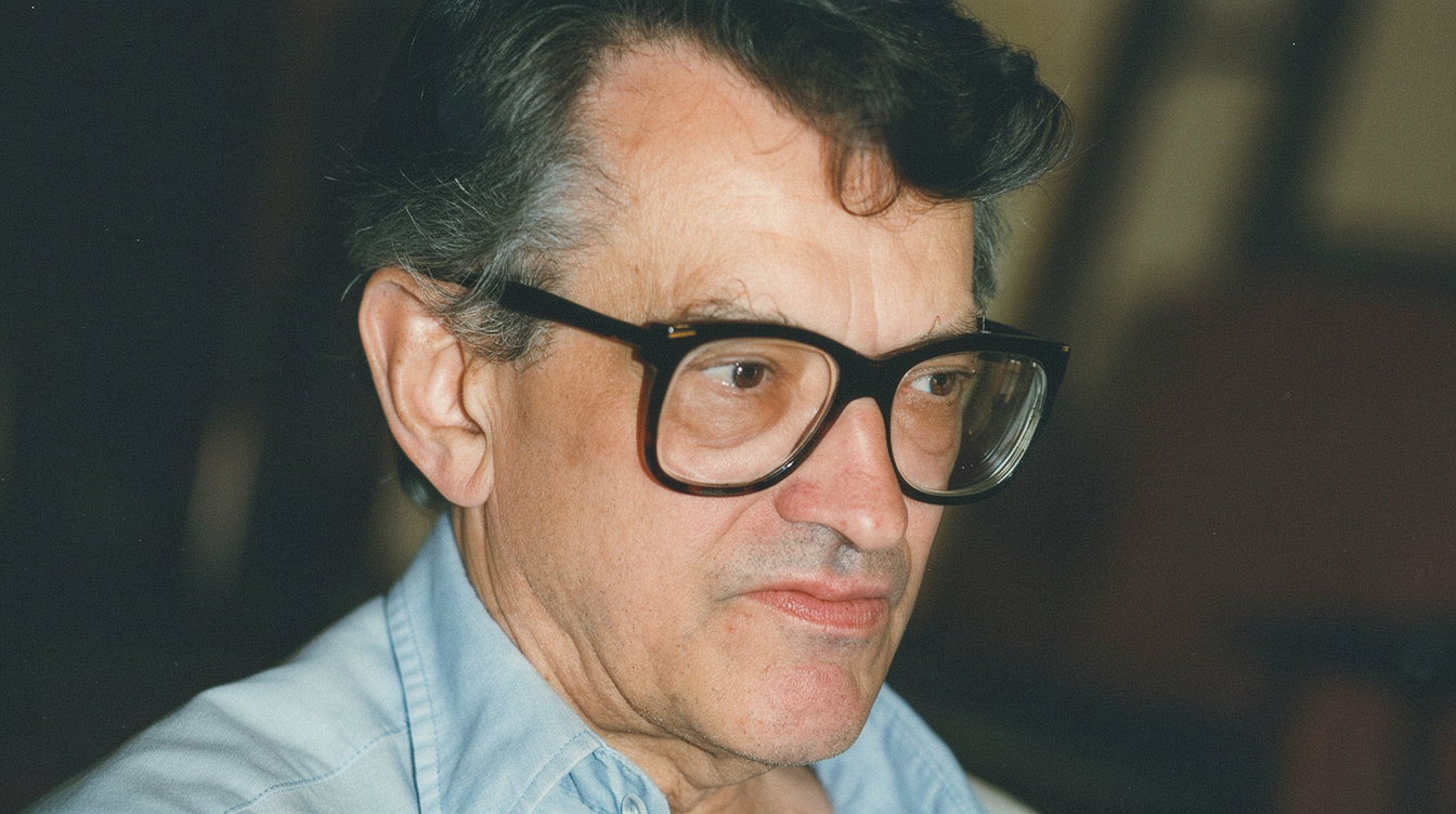 Vojtěch Jasný | Zdroj: commons.wikimedia.org <br> Fotografie byla digitálně vyčištěna pomocí AI.