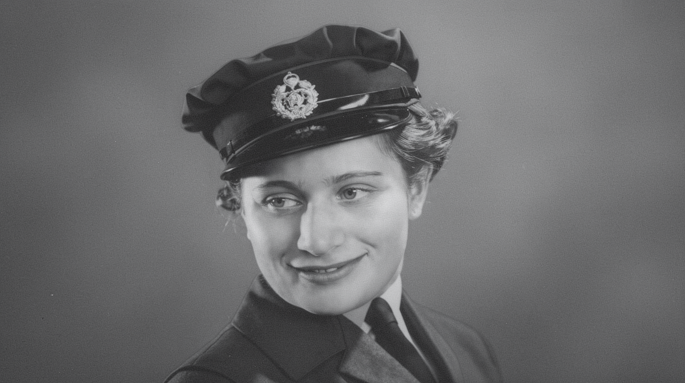 Edith Weitzenová | Zdroj: Krajská vědecká knihovna v Liberci <br>Fotografie byla digitálně vyčištěna pomocí AI.