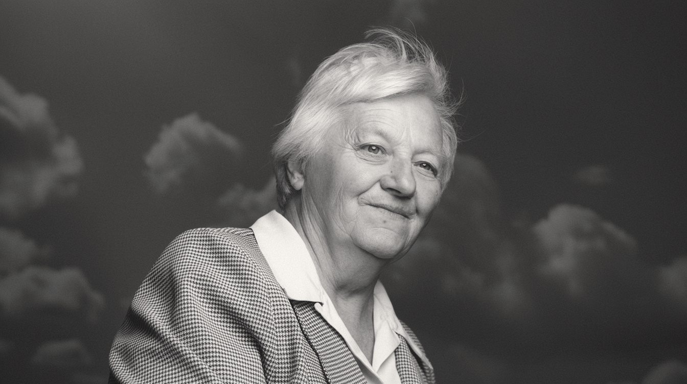 Julie Hrušková | Zdroj: Wikimedia Commons <br> fotografie byla digitálně vyčištěna pomocí AI.