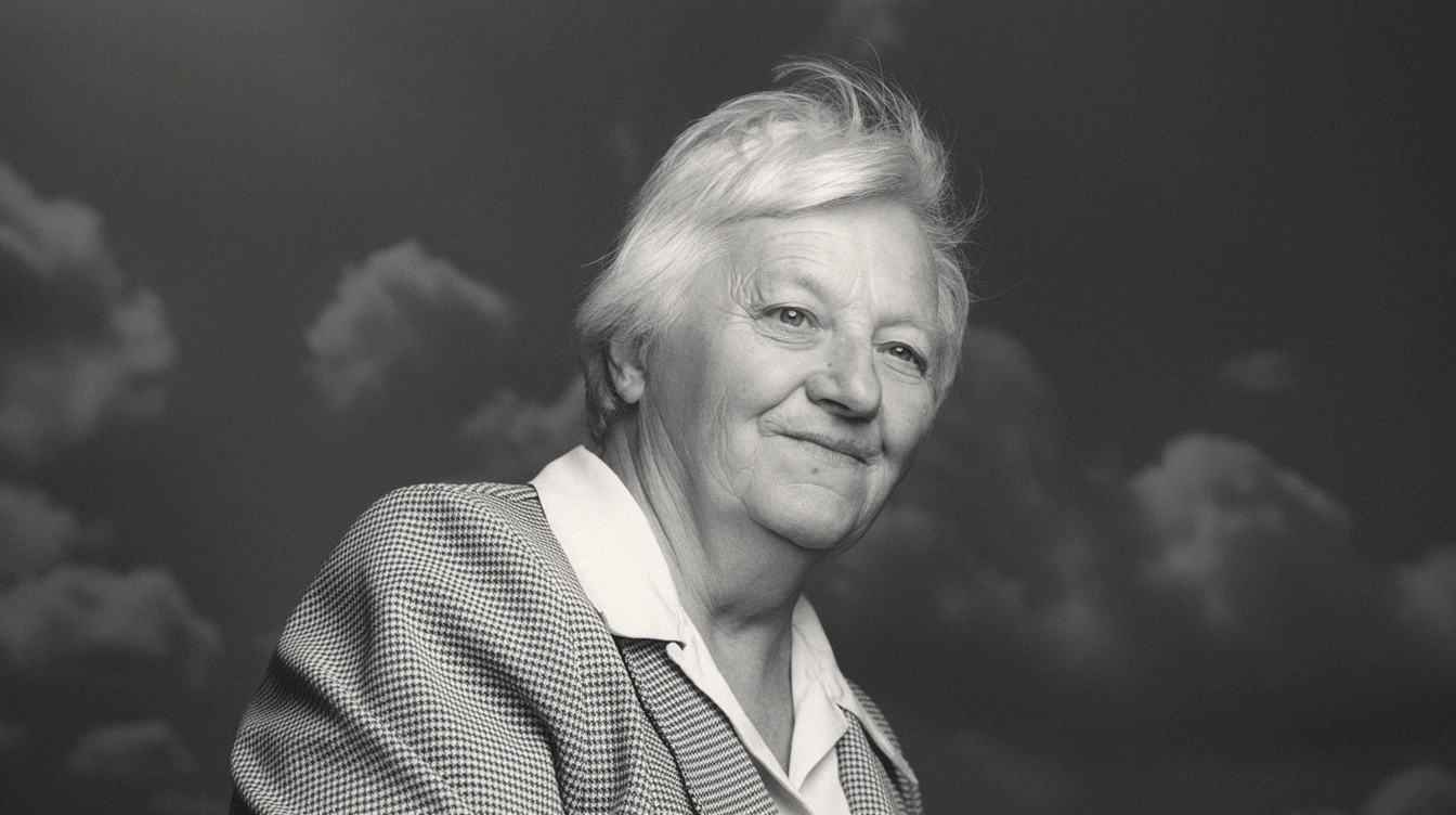 Julie Hrušková | Zdroj: Wikimedia Commons <br> fotografie byla digitálně vyčištěna pomocí AI.