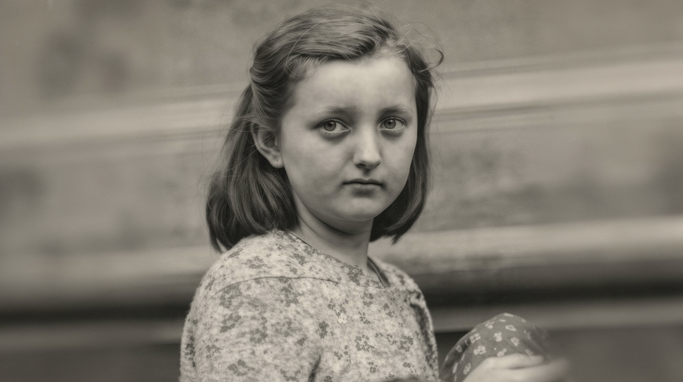 Jindřiška Nováková | Zdroj: Archiv Jaroslava Čvančary <br> fotografie byla digitálně vyčištěna pomocí AI.