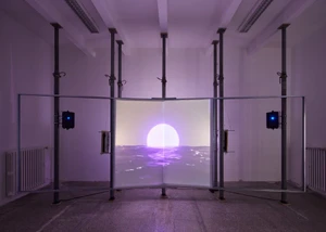Exhibition with a video-installation.