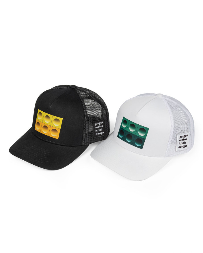 Prague Metro Trucker Cap