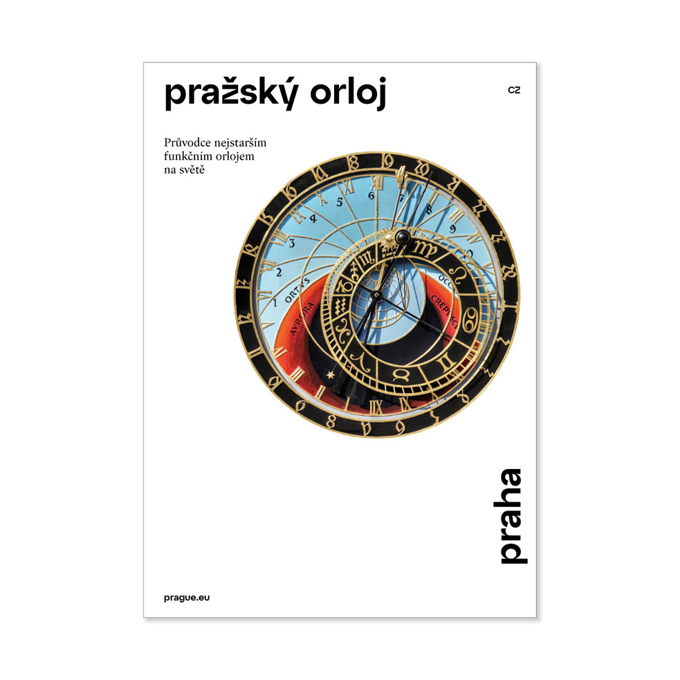 Brožura Pražský orloj (CZ)