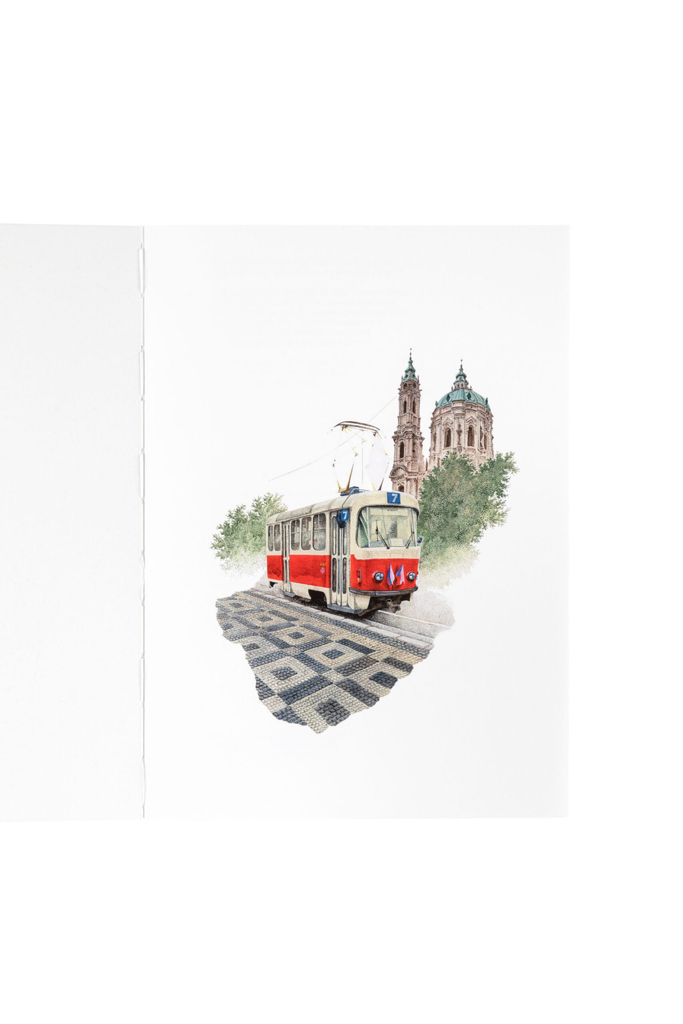 Luxusní zápisník Tramvaj