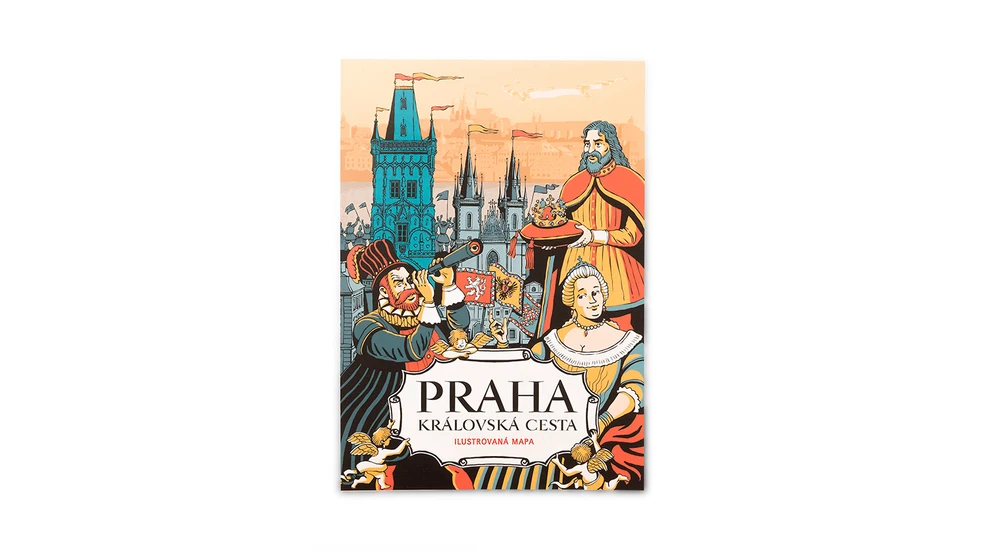 Ilustrované mapy Prahy