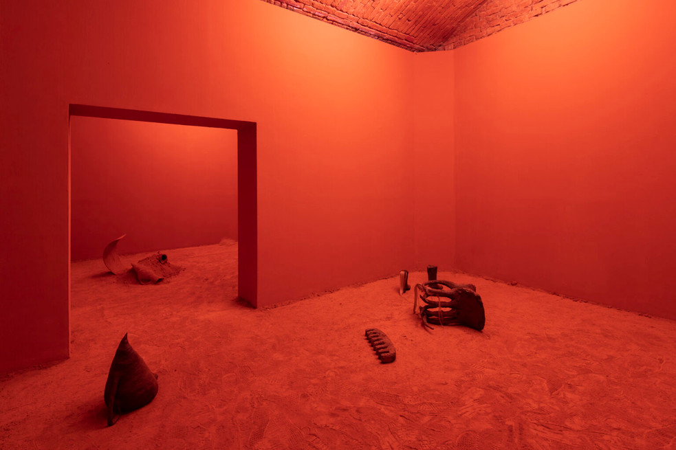 Exhibition in the gallery.