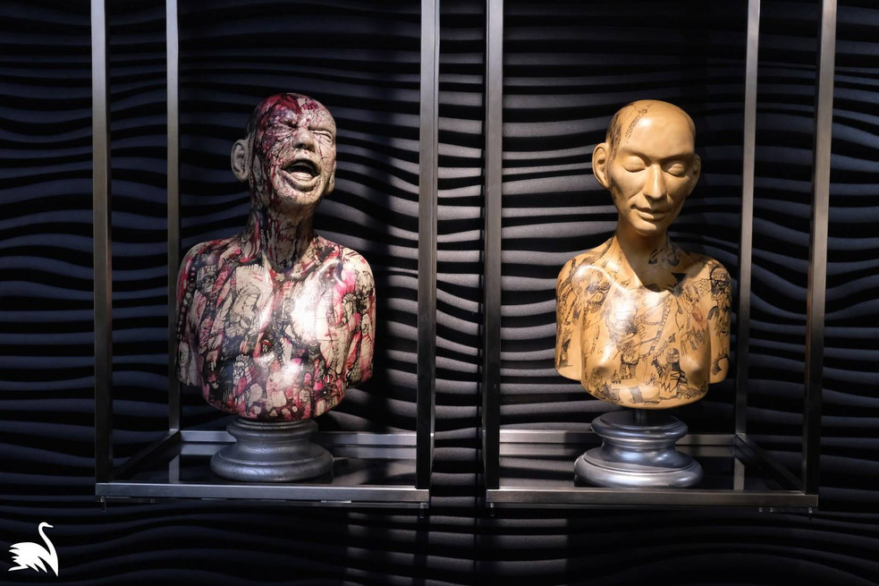 View of the exhibition.