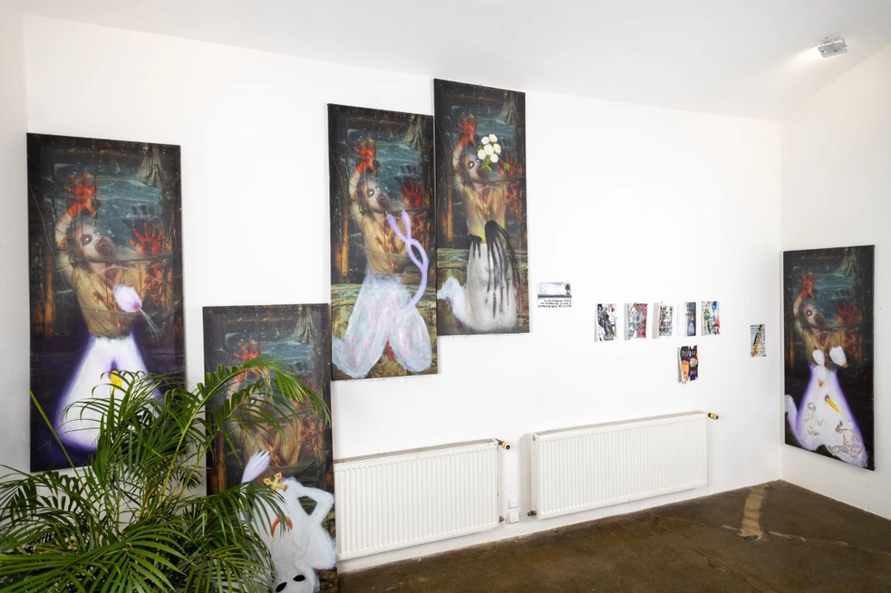 galerie, interiér
