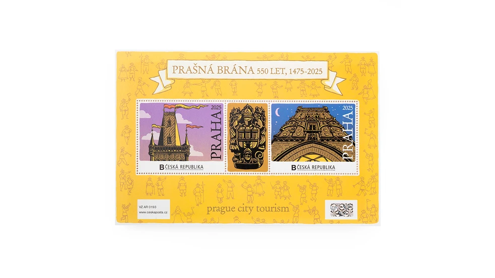 Poštovní známka Prašná brána