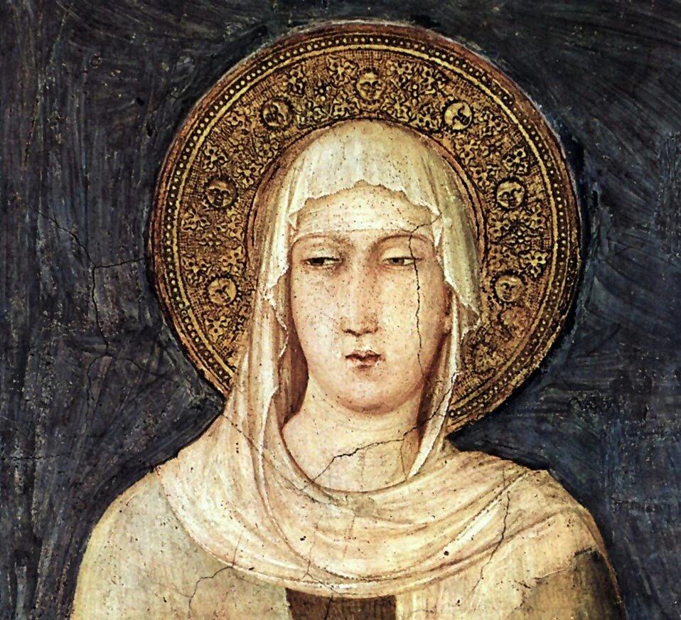 Svatá Klára z Assisi, Simone Martini 1322–1326