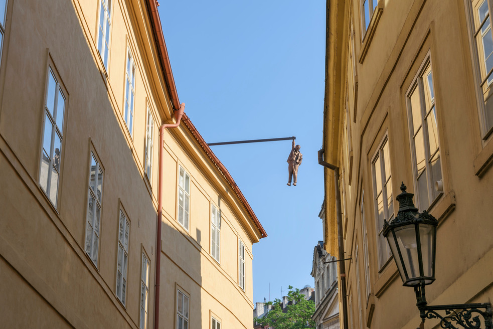 David Černý: Sigmund Freud, Husova ulice v Praze