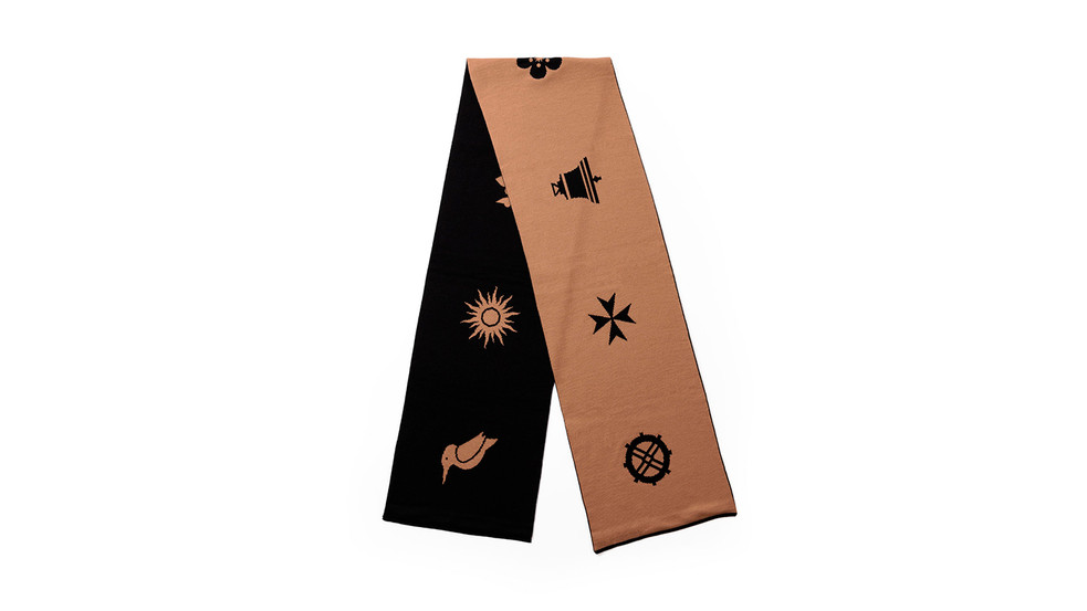 Tower Symbols Merino Scarf