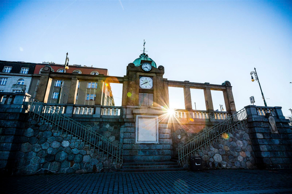 Secesní limnigraf z roku 1907