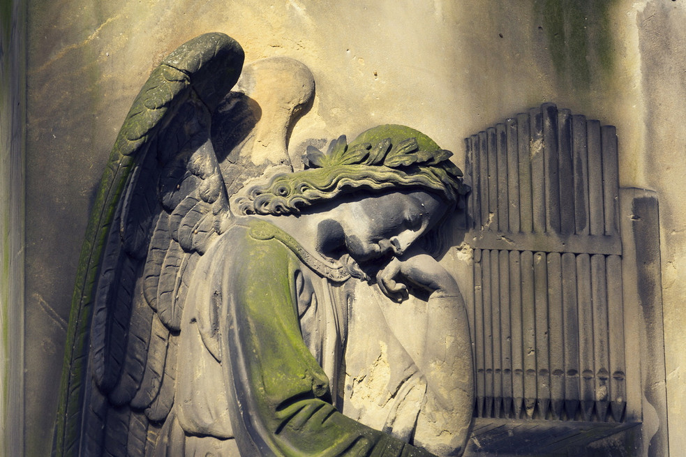 Náhrobek Malostranského hřbitova