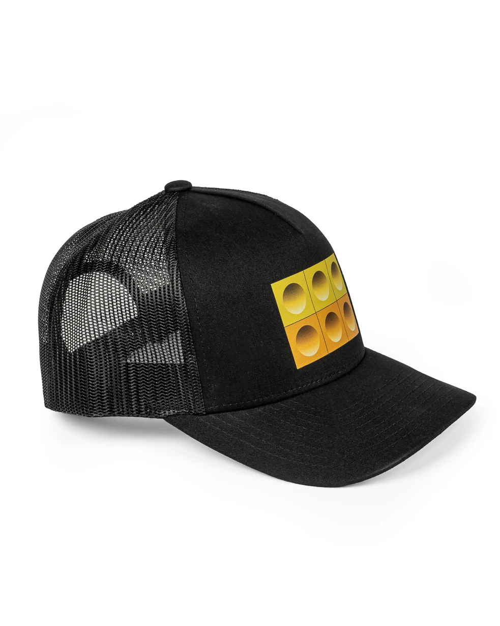 Prague Metro Trucker Cap - Black