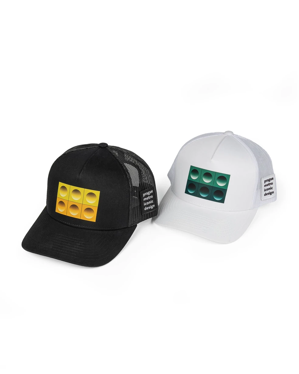 Prague Metro Trucker Cap
