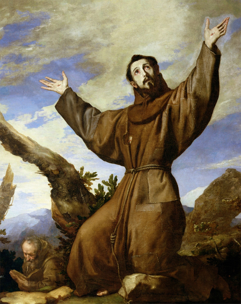 José de Ribera, František z Assisi, 1642