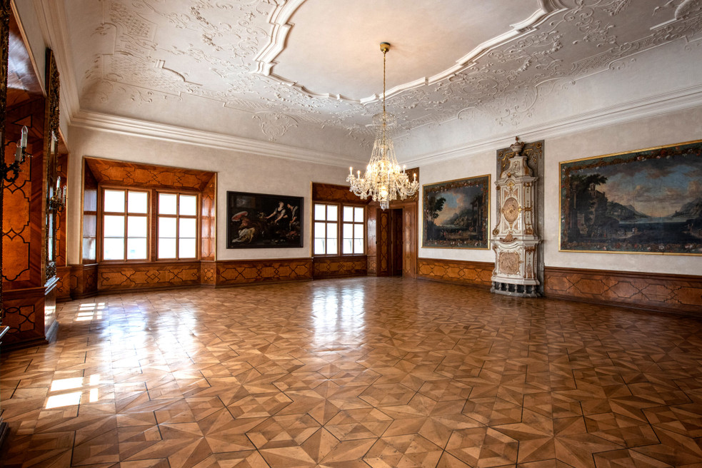 Rytířský sál, Velkopřevorský palác, foto: www.velkoprevorskypalac.eu 